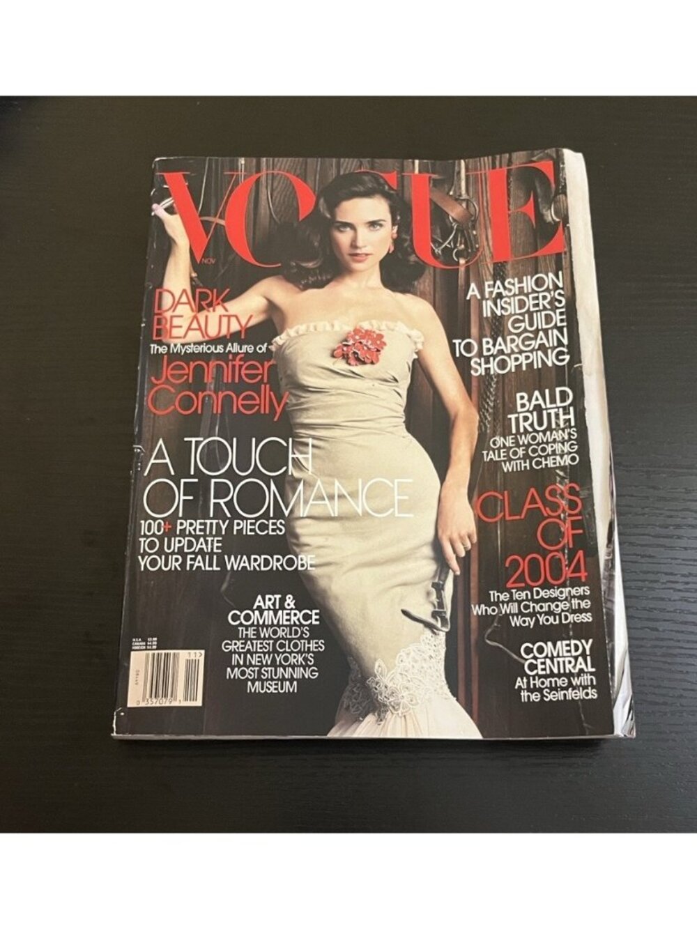JENNIFER CONNELLY Natalia Vodianova KAROLINA KURKOVA Vogue Nov 2004 Irving Penn